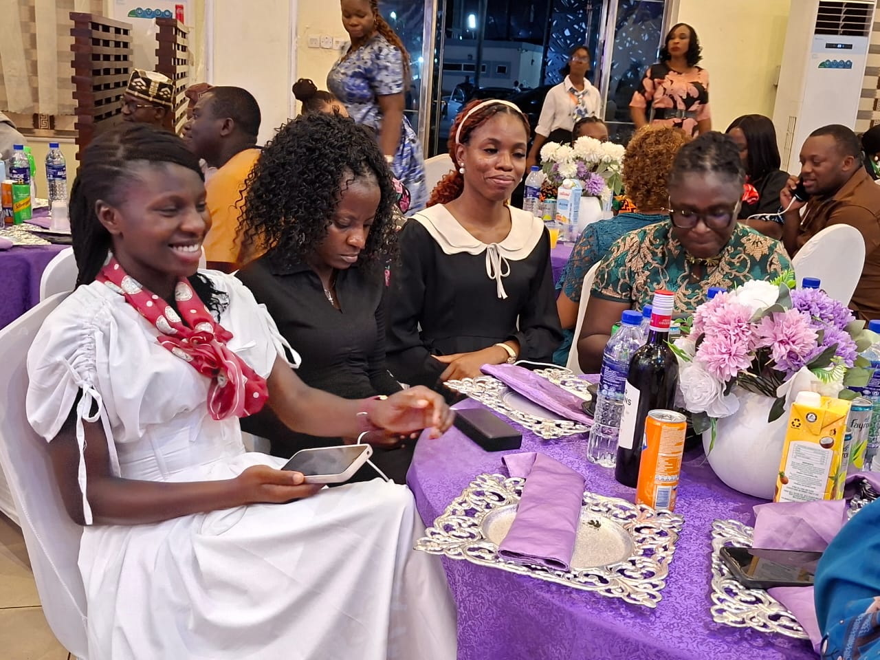 Pictures Of Members During The Dinner In Port Harcourt